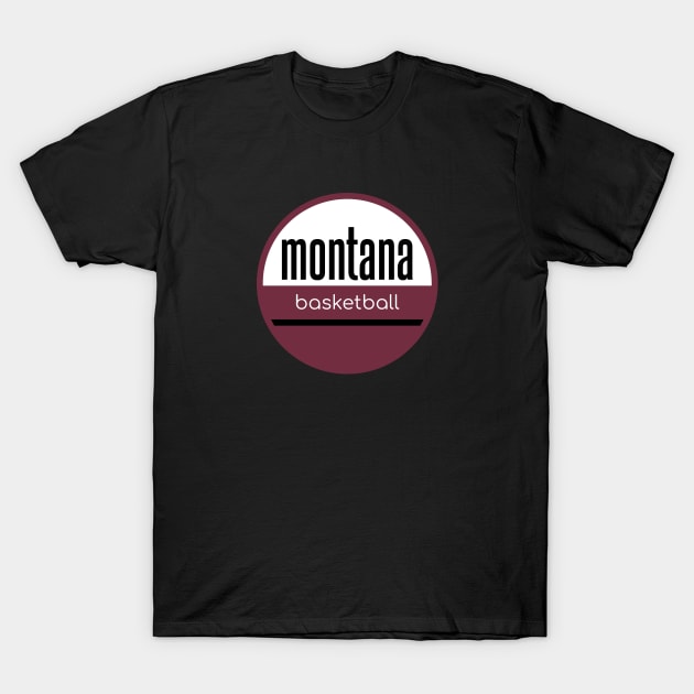 montana basketball T-Shirt by BVHstudio